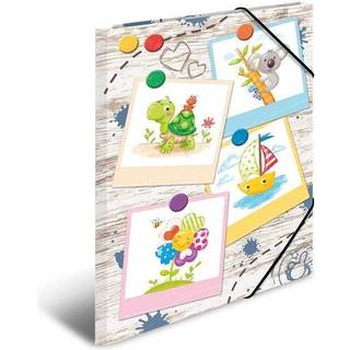 HERMA Elasticated folder A3 Cardboard Sandbox Friends