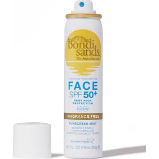 Bondi Sands SPF 50+ Fragrance Free Face Mist 79 m