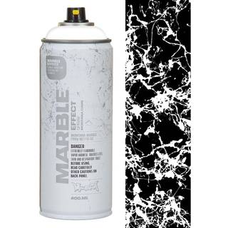 Montana Marble Effekt Spraymaling - White, 400ml.