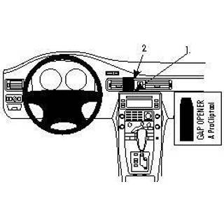 Volvo S80/V70/CX70 08-11, Center, Träpanel