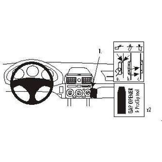 ProClip Monteringsbygel Toyota MR2 Spyder 00-05, Vinklad