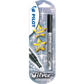 Pilot Decorpen X-Fine Silver - Skriveredskaber