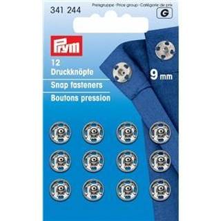 Tryklåse - metal 9 mm Blank 341244