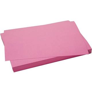 Karton Folia A4 300g Syrefrit og 100% returpapir mørk pink