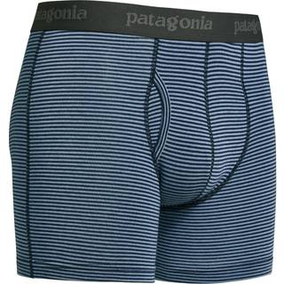 Patagonia Essential Boxer Briefs 3' Hverdagsundertøj Herrer størrelse L farve grå/blå