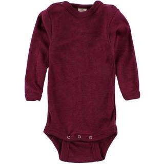 Engel Baby-Body Langarm Mit Druckverschluss Schulter Merino undertøj Børn størrelse 62/68 farve lilla