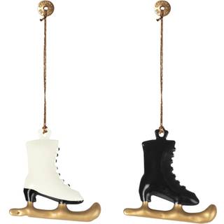 Maileg Juleornament - Metal - Skøjte - Sort