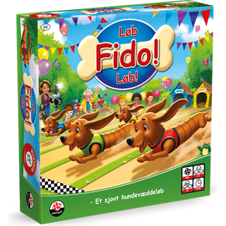 Løb Fido Løb! børnespil - Danspil - Fra 4 år.
