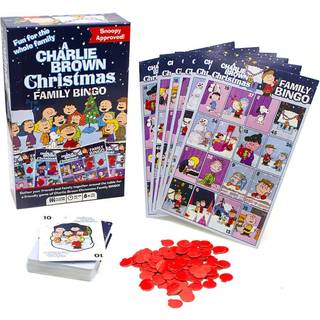 Vattumannen - Peanuts Charlie Brown Christmas Family Bingo Game