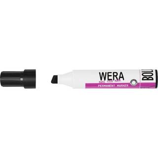 Office permanent marker med skrå spids 2-10mm sort
