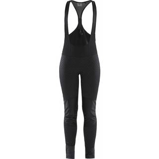 Ideal Pro Wind Bib Tights with pad M - Black