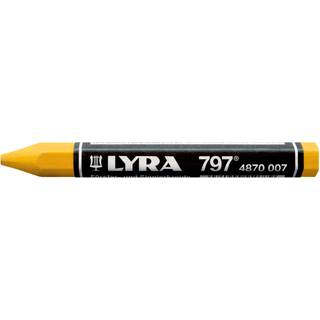Lyra oliekridt (797) m/papir 12 stk - Gul