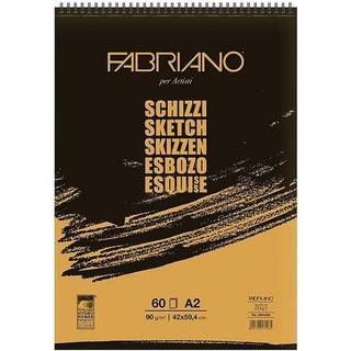 Fabriano Skitse 90g A2 60 blad
