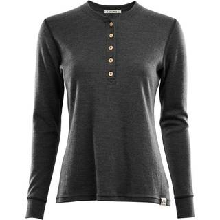 Aclima Women's WarmWool Granddad Shirt Marengo, M