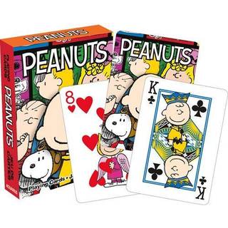 Aquarius Peanuts Playing Cards - Peanuts Cast Deck of Cards til dine yndlingskortspil - Officielt licenserede jordn?dder merchandise & samlerobje