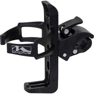 M-Wave Plastic Bicycle Bottle Cage Black Universal Fit