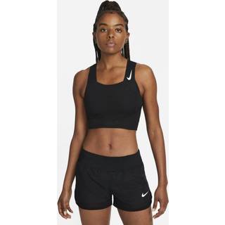 Nike Dri-FIT Advanced Aeroswift Crop Top L - Dame, Ultimativ Løbekomfort & Reflekser