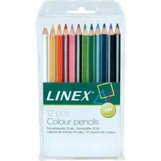 12 x Linex CPL12 farveblyanter 12 stk.