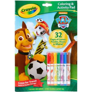 Crayola: Paw Patrol Lærings- og malebog - på engelsk