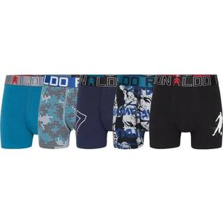 CR7 Cristiano Ronaldo 5-pak Boys Trunks - Mixed - 134-140
