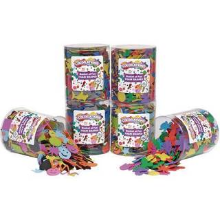 Farve fmshapes spande med sjov eva skumformer sæt af 6 temaer med opbevaring til børn Arts & Crafts Craft Projects Opret kreative