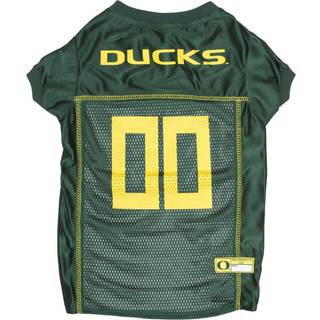 Kæledyrs første NCAA College Oregon Ducks Mesh Jersey for Dogs & Cats X-Large. Licenseret hundetrøje med dit foretrukne fodbold/basketball colleg