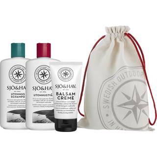 Sommerkit Sjö &amp; Hav Nr. 3 (udendørssæbe, udendørsshampoo &amp; balsam creme)