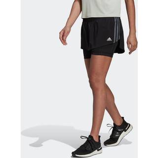 adidas Run Icons 3-stripes 2-i-1 Nederdel Dame Str. L - Komfortabel & Miljøvenlig Løbetøj