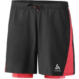 Odlo Essential 3in 2in1 Shorts Women - Black, Size XS - black