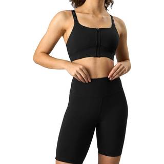 Ultimate Training Zipper Sports Bra Black