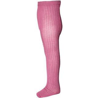 Melton Dusty Pink Strømpebukser Bomuld