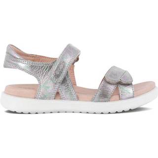 Ecco Flora Sandaler, Silver Iridescent, 25