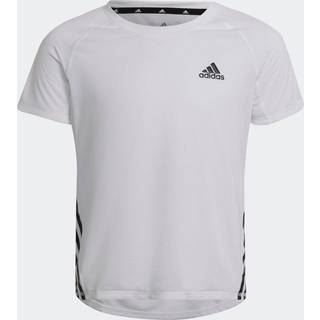 adidas AR 3S Tee Junior Str. 152 - Hvid T-shirt til aktive børn med komfortabel pasform