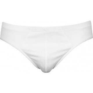 HANRO Herren Slip weiß Baumwolle & Mix unifarben - weiß