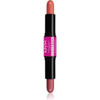 NYX Prof. Makeup Wonder Stick Dual-Ended Cream Blush Stick 8 gr. - 02 Honey Orange + Rose