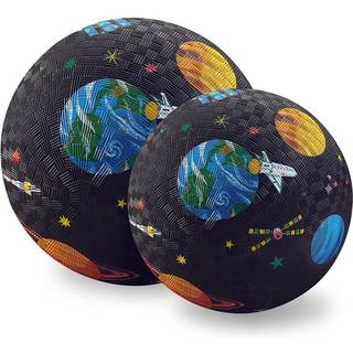 Crocodile Creek Rubber Playground Ball Ships Deflated PVC-fri holdbart design til indendørs udendørs spil og aktive sportsgrene i børn 3 år og op