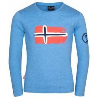 Trollkids Kid's Oslo Longsleeve Børn størrelse 176 farve blå
