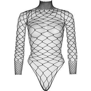 Leg Avenue Turtleneck Fishnet Teddy 89210 Black