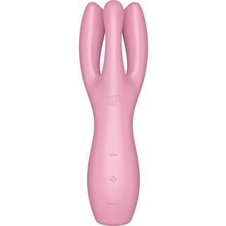 Satisfyer Threesome 3 - Genopladelig Klitoris Vibrator (Pink)