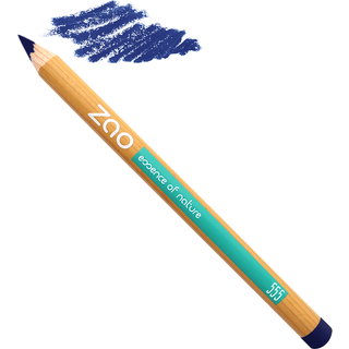 Zao Øjne Øjenbryn Multifunction Bamboo Pencil 555 Blue 1,14 g () - 1,14 g