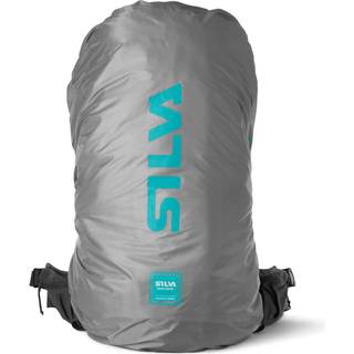 Regnslag til taske Silva Rain Cover R-PET, 25 - 40 liter, grå/orange