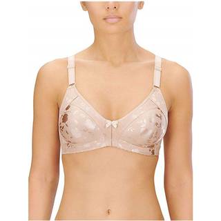 Naturana Heritage Minimizer Soft Bra Floral - Beige - B 80