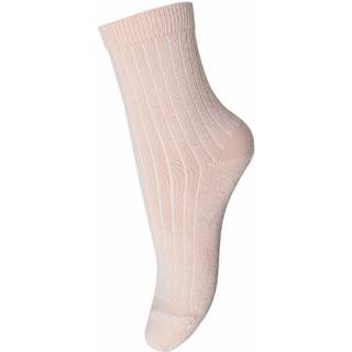 MP Danmark Strømper Cotton Rib Rose Dust (Skostørrelse: 37-39)