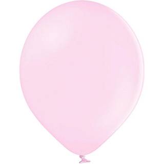 100 stk. Latexballoner lyserød 9" - Luksus kvalitet til fest & dekoration