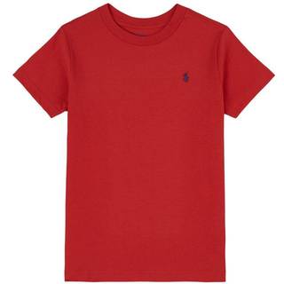 Polo Ralph Lauren Kids Embroidered cotton T-shirt - red - Y 2