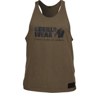 Gorilla Wear Classic Tank Top, M, Army Green