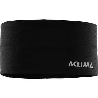 Aclima Lightwool Headband / pandebånd, jet black-M