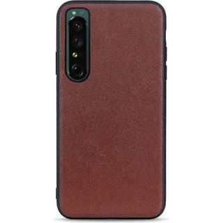 Læder cover Sony Xperia 1 IV - Brun