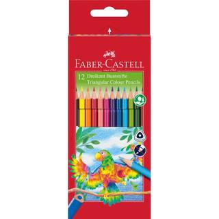 Faber Castell Triangular colour pencils (pack of 12)