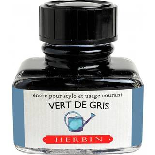 J. Herbin Fountain Pen Ink - 30 ml flaske - Bleu Myosotis